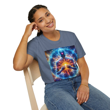 &quot;DIVINE ENERGY&quot;- Unisex Softstyle T-Shirt W/ Kngdom Logo