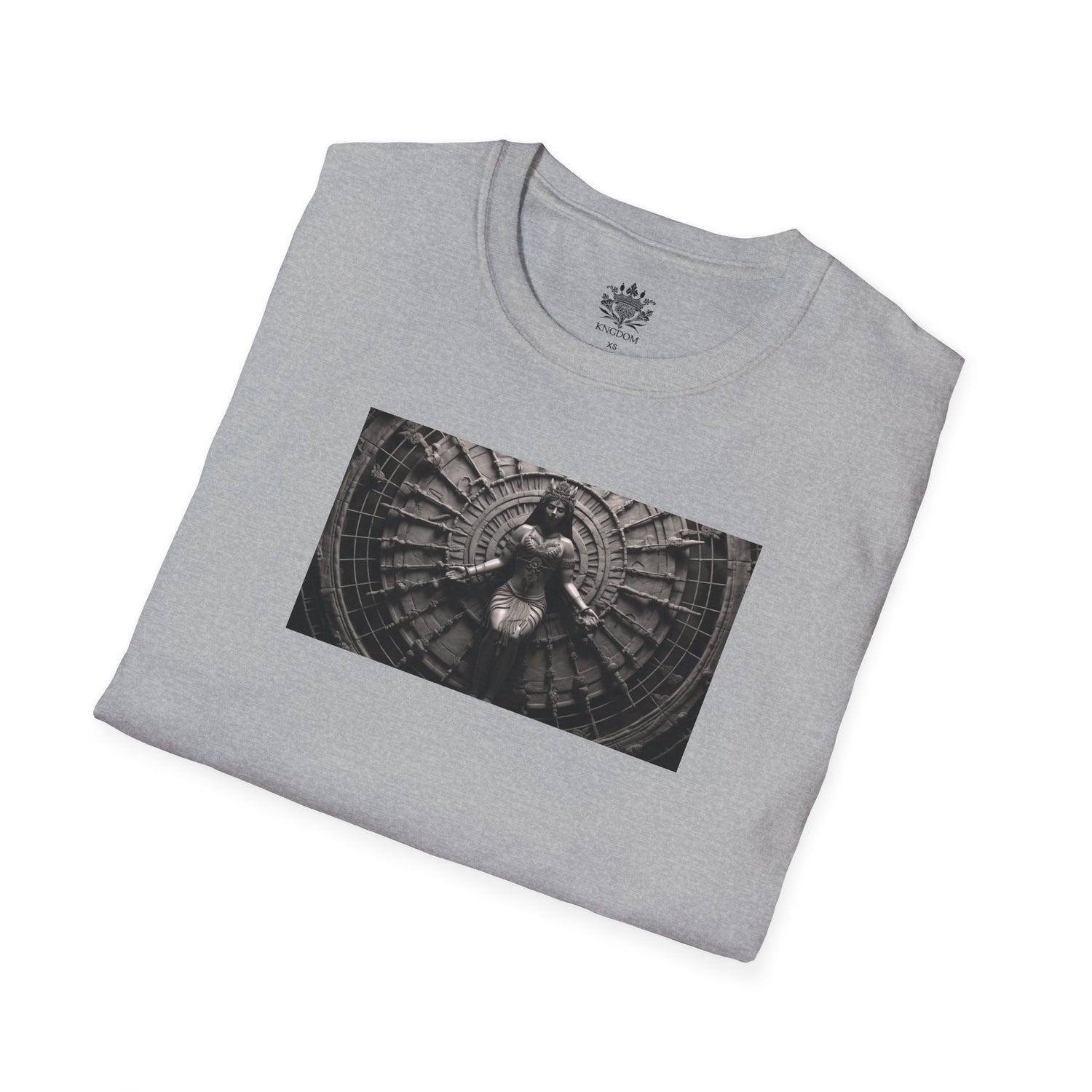 &quot;CHAKRA&quot;- Unisex Softstyle T-Shirt W/ Blk Kngom Logo