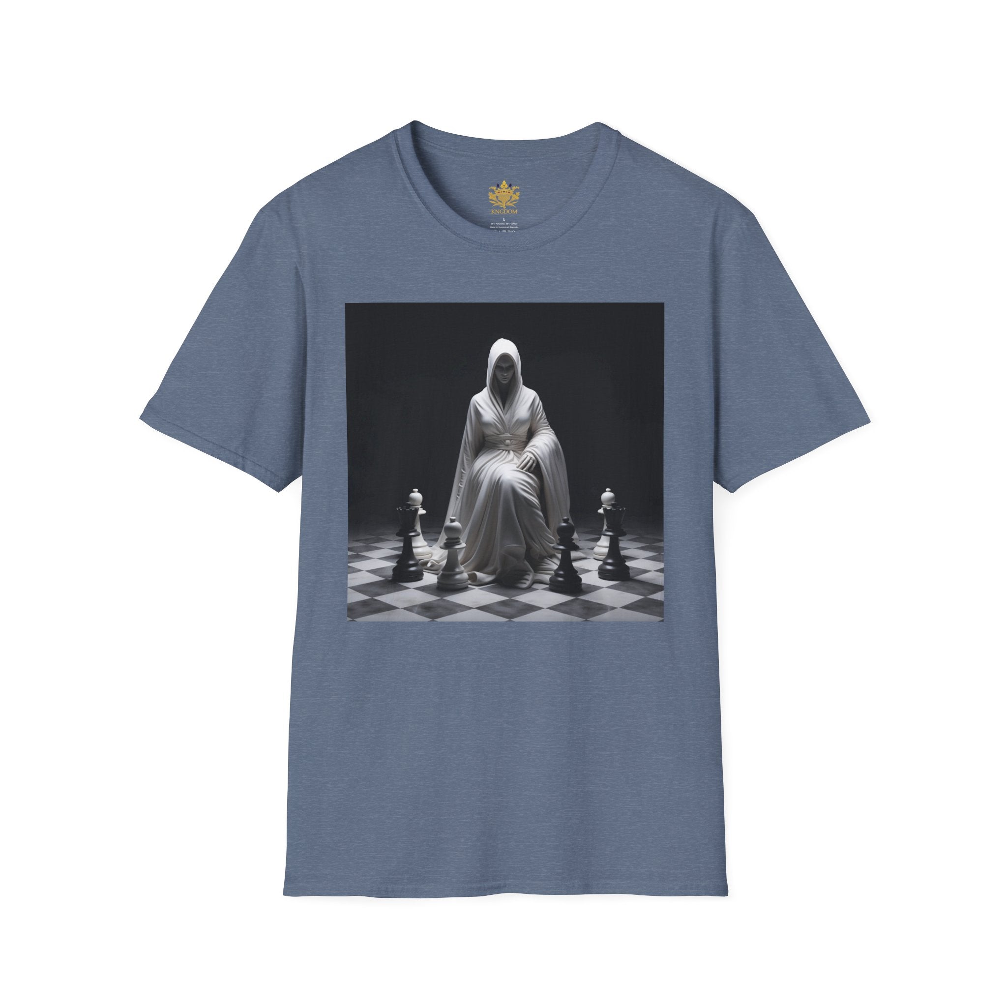 &quot;CHECKMATE&quot;: camiseta suave para mujer con logotipo de Kingdom 