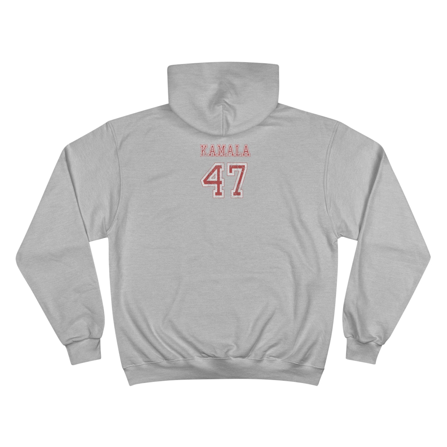 &quot;KAMALA 47&quot;- Unisex Champion Hoodie W/ Kngdom Logo