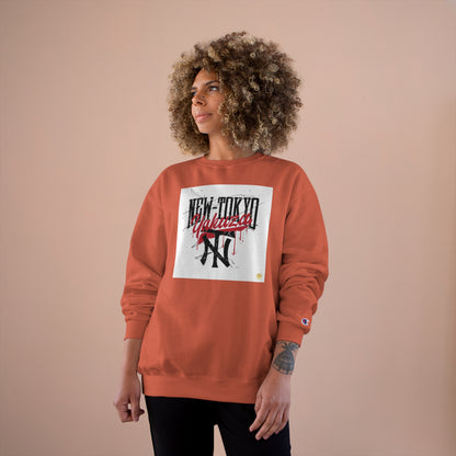 Kngdom &quot;DRIP&quot; (NEW TOYKO-YAKWZA-NEW YORK) - Unisex Champion Sweatshirt W/ Kngdom Logo