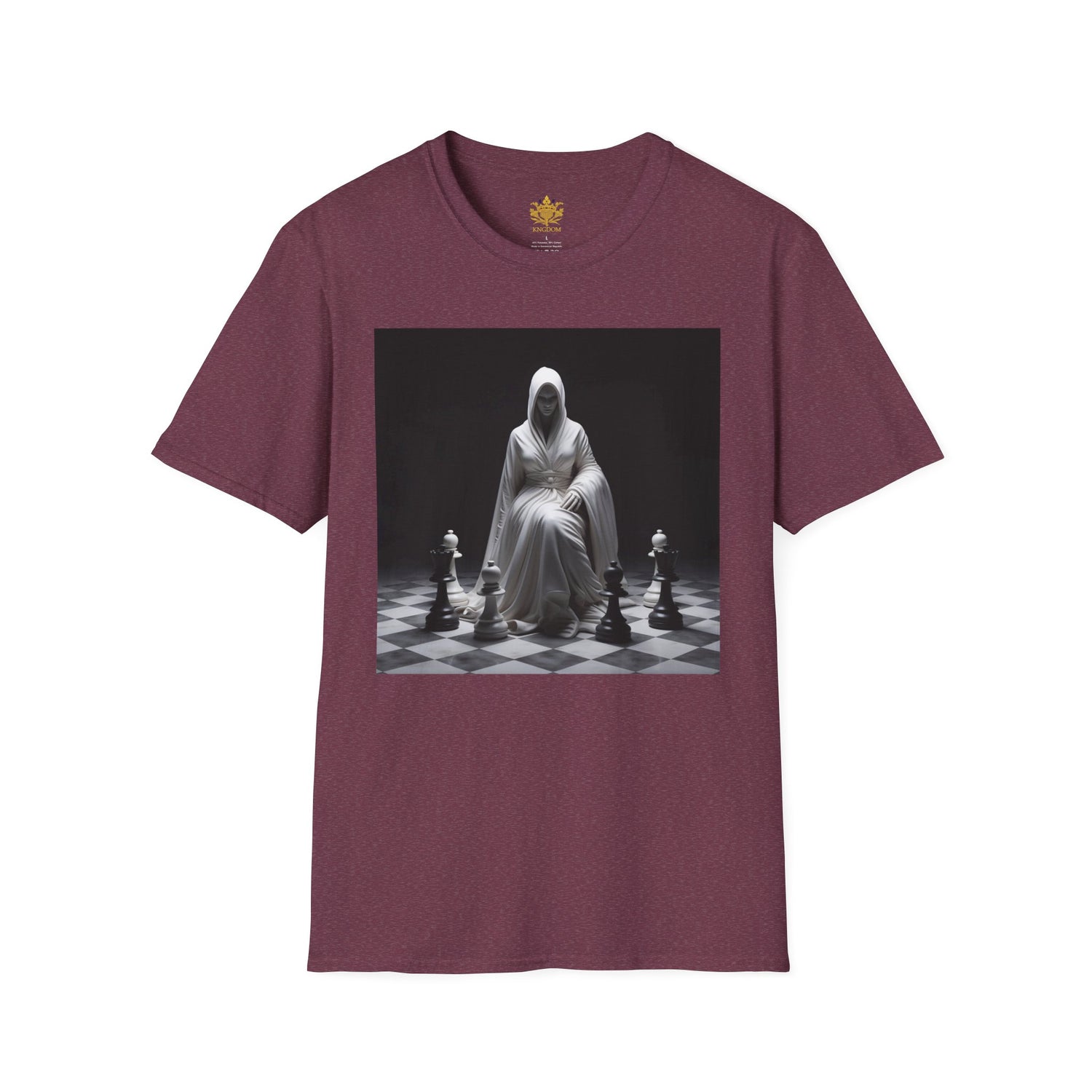 &quot;CHECKMATE&quot;: camiseta suave para mujer con logotipo de Kingdom 