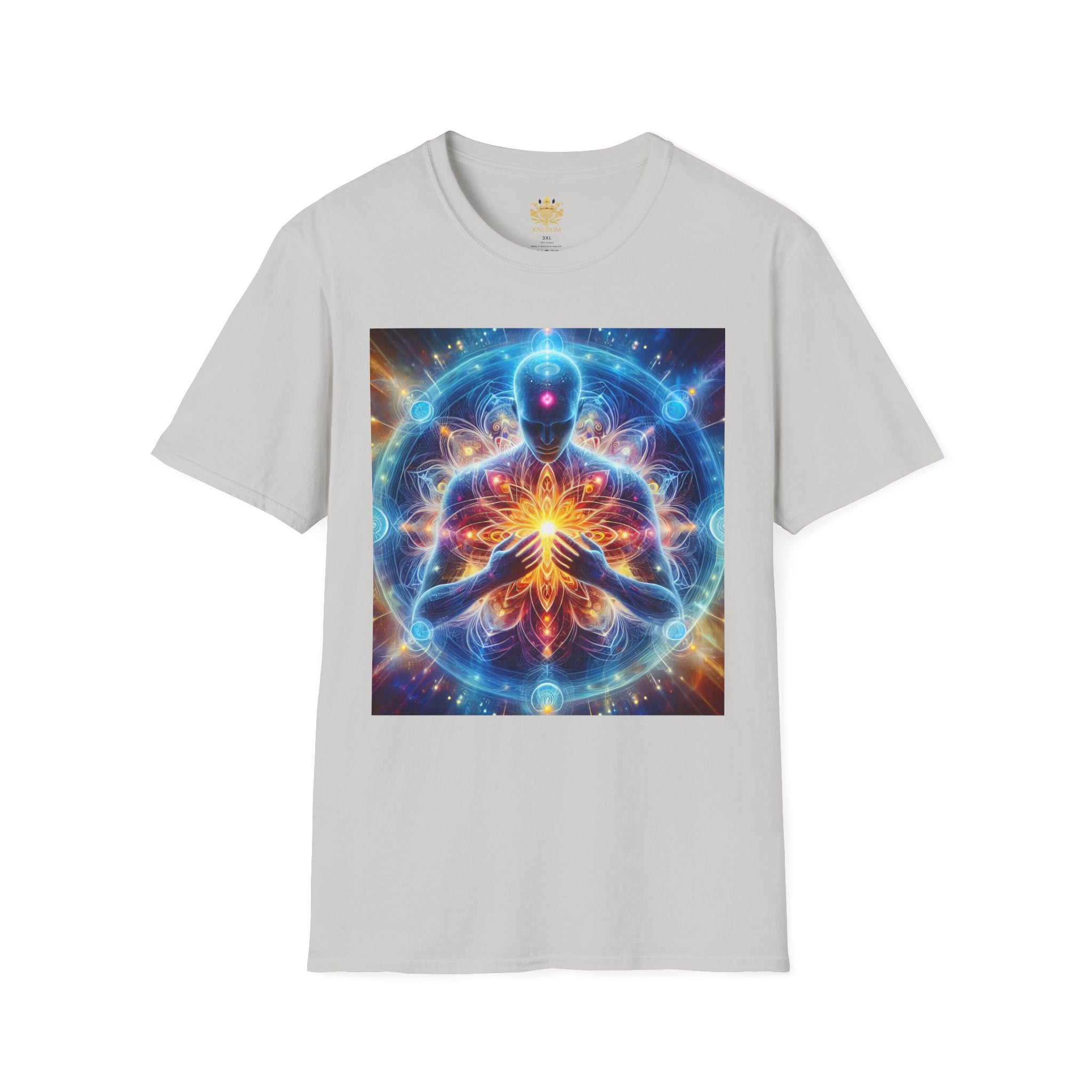 &quot;DIVINE ENERGY&quot;- Unisex Softstyle T-Shirt W/ Kngdom Logo