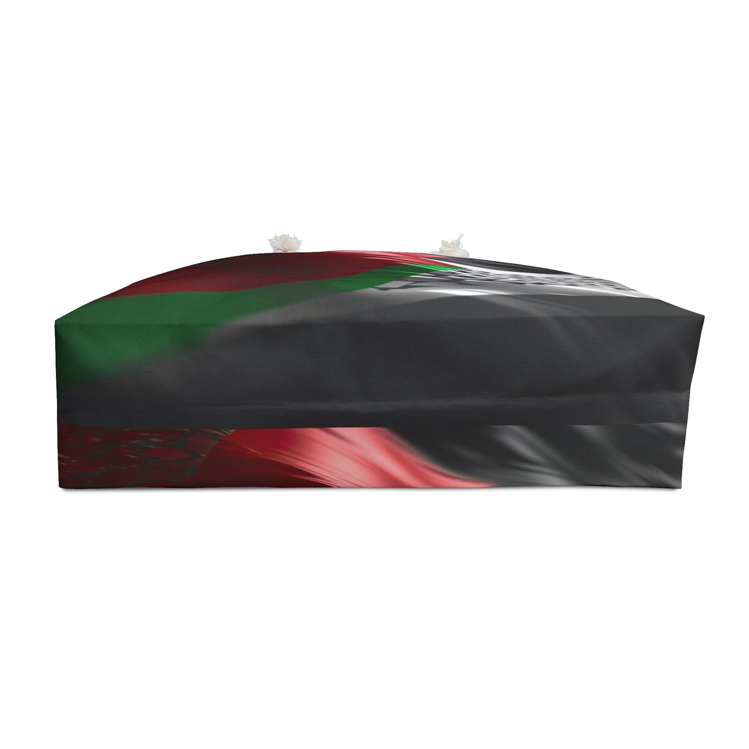 Keffiyeh World &quot;Palestine Flag&quot;- Weekender Bag W/ Blk Kngdom Logo