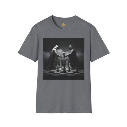 &quot;CHECKMATE&quot;: camiseta unisex de estilo suave con logotipo de Kingdom 