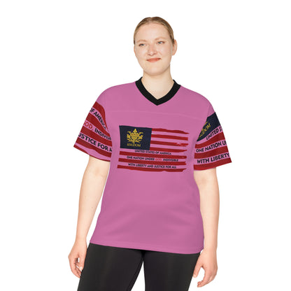 &quot;WE ARE AMERICA&quot;- Unisex Football Jersey