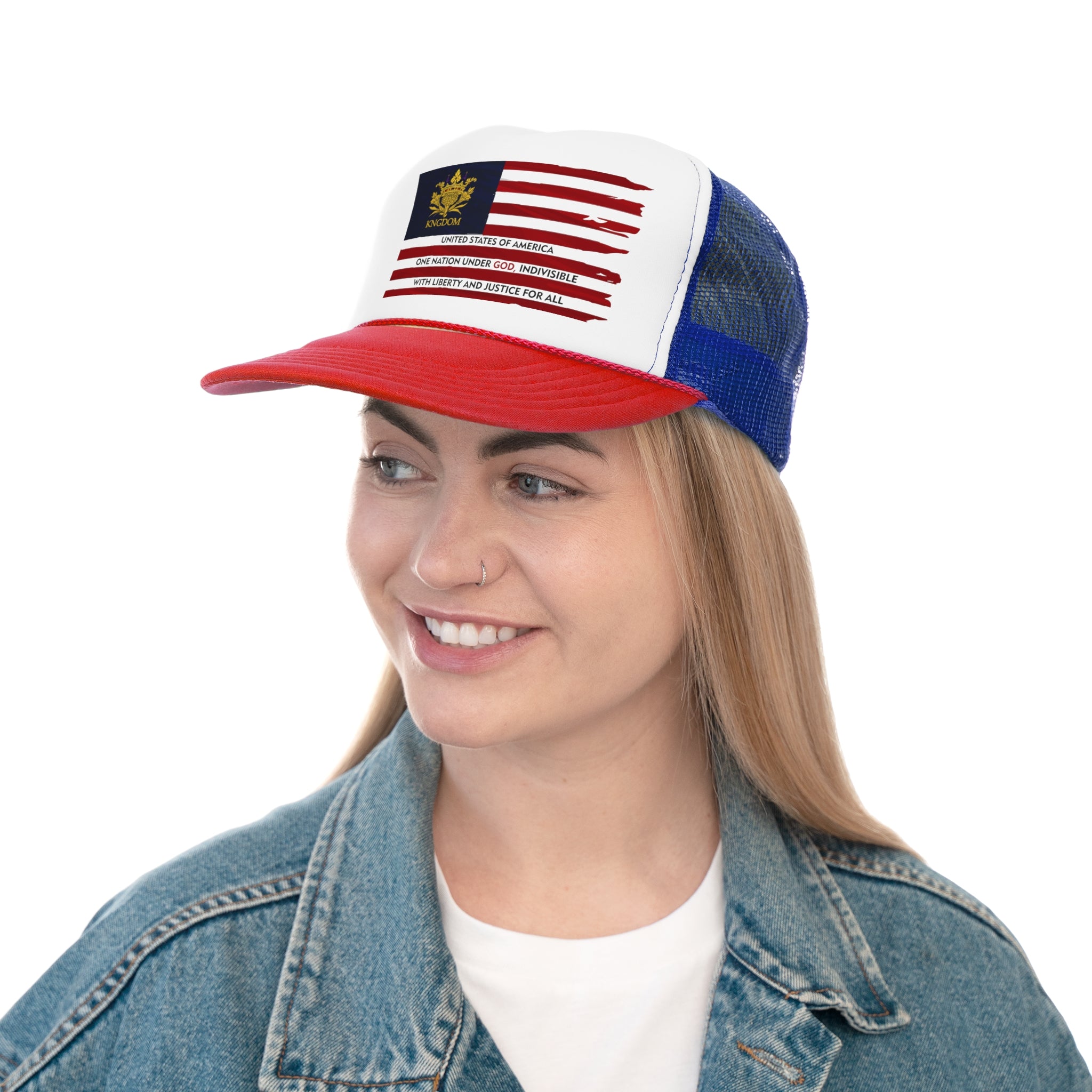 &quot;WE ARE AMERICA&quot; Unisex Trucker Caps