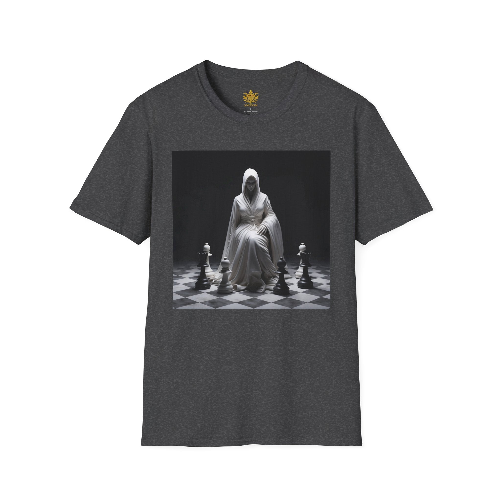 &quot;CHECKMATE&quot;: camiseta suave para mujer con logotipo de Kingdom 