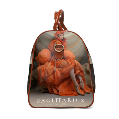 H.E.R &quot;SAGITTARIUS&quot;- Vegan Leather Self -Expression Waterproof Travel Bag W/ Blk Kngdom Logo