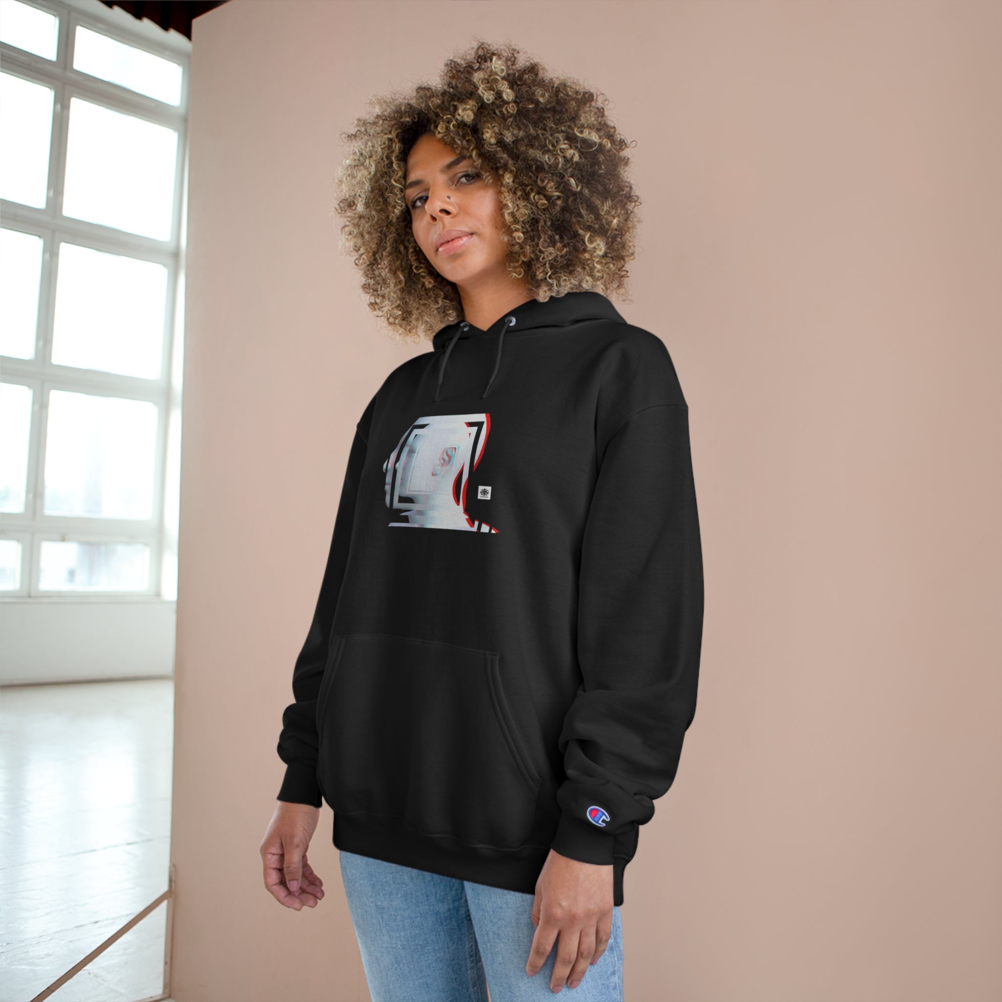 EXCLUSIVE &quot;KNGDOM&quot; EDITION- &quot;SELF-EMPOWERMENT OVER TRAUMA&quot; Unisex Champion Hoodie W/ Blk Kngdom Logo