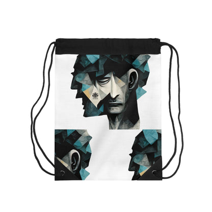 SANE &quot;INSANITY&quot;- Drawstring Bag W/ Blk Kngdom Logo