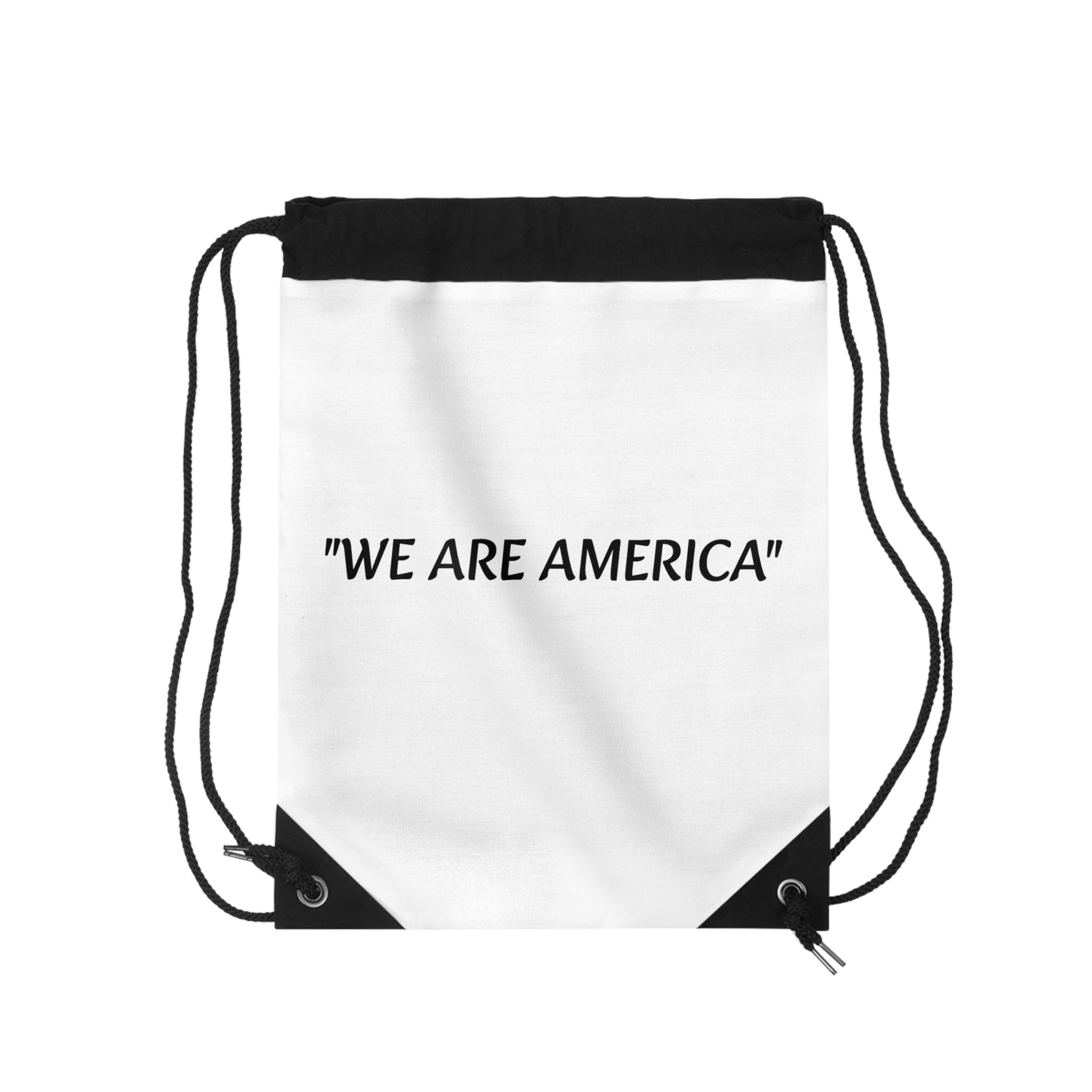 &quot;WE ARE AMERICA&quot;- Drawstring Bag