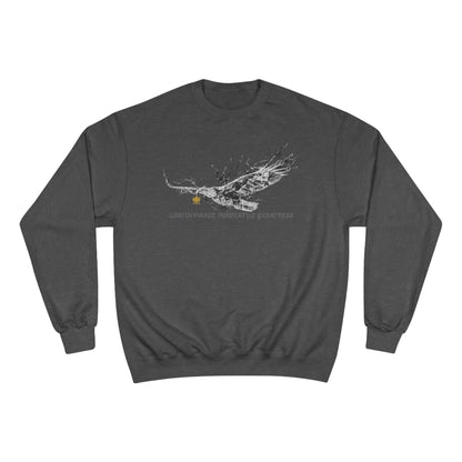 The Isaiah 40:31 &quot;Unstoppable Powerful Greatness&quot;- Unisex Champion Sweatshirt W/ Kngdom Logo