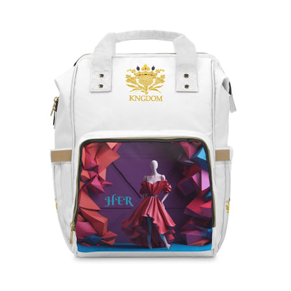 &quot;H.E.R&quot; (Heroism/Eagerness/Relevant)- Multifunctional Backpack W/ Kngdom Logo