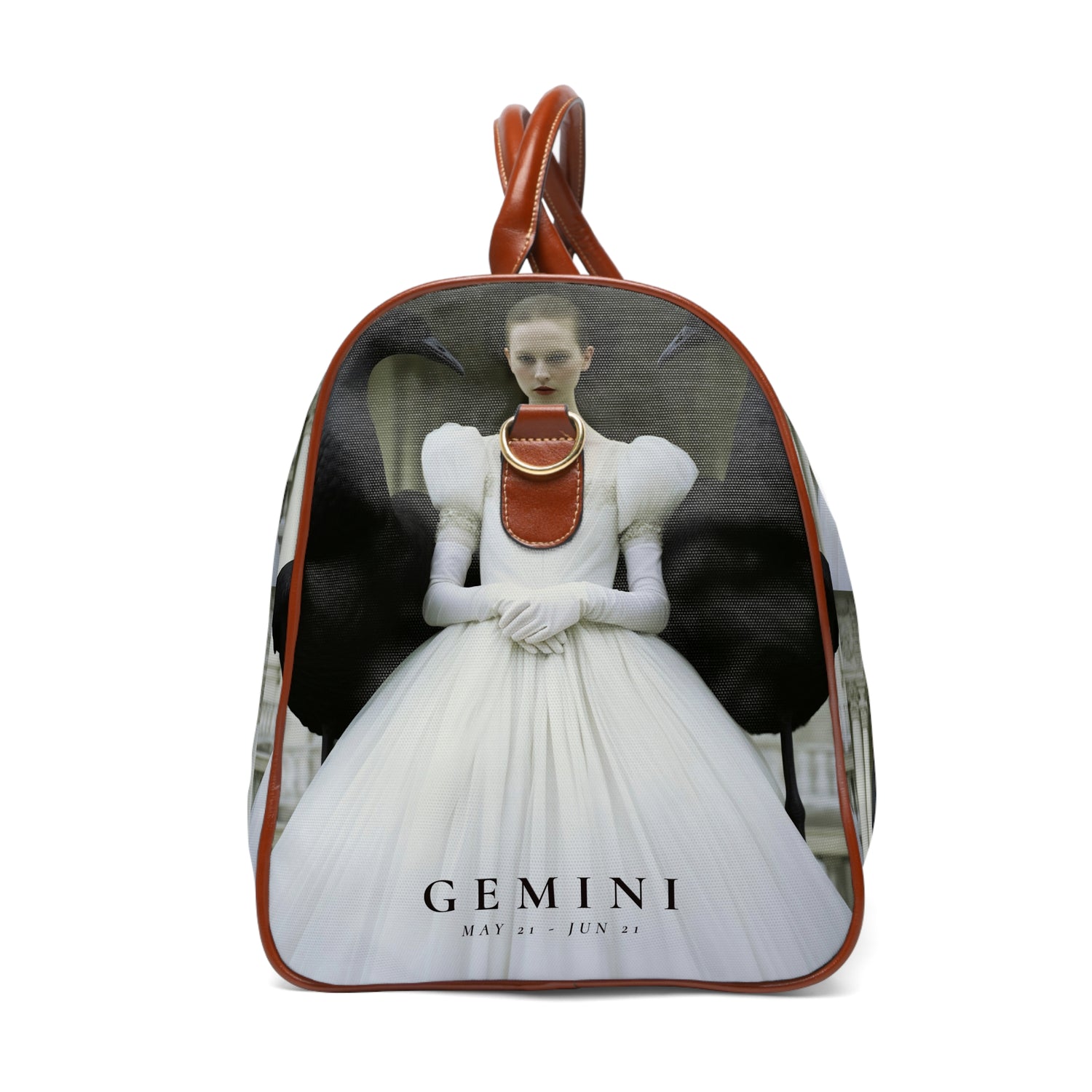 H.E.R &quot;GEMINI&quot;- Vegan Leather Self-Expression Waterproof Travel Bag W/ Kngdom Logo