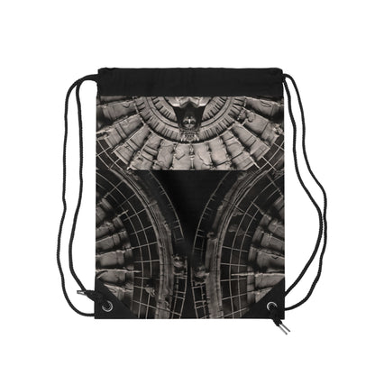 &quot;CHAKRA&quot;- Drawstring Bag W/ Blk Kngdom Logo