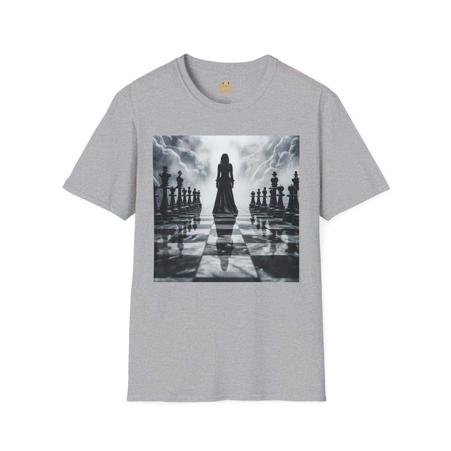 &quot;CHECKMATE&quot;: camiseta suave para mujer con logotipo de Kingdom 