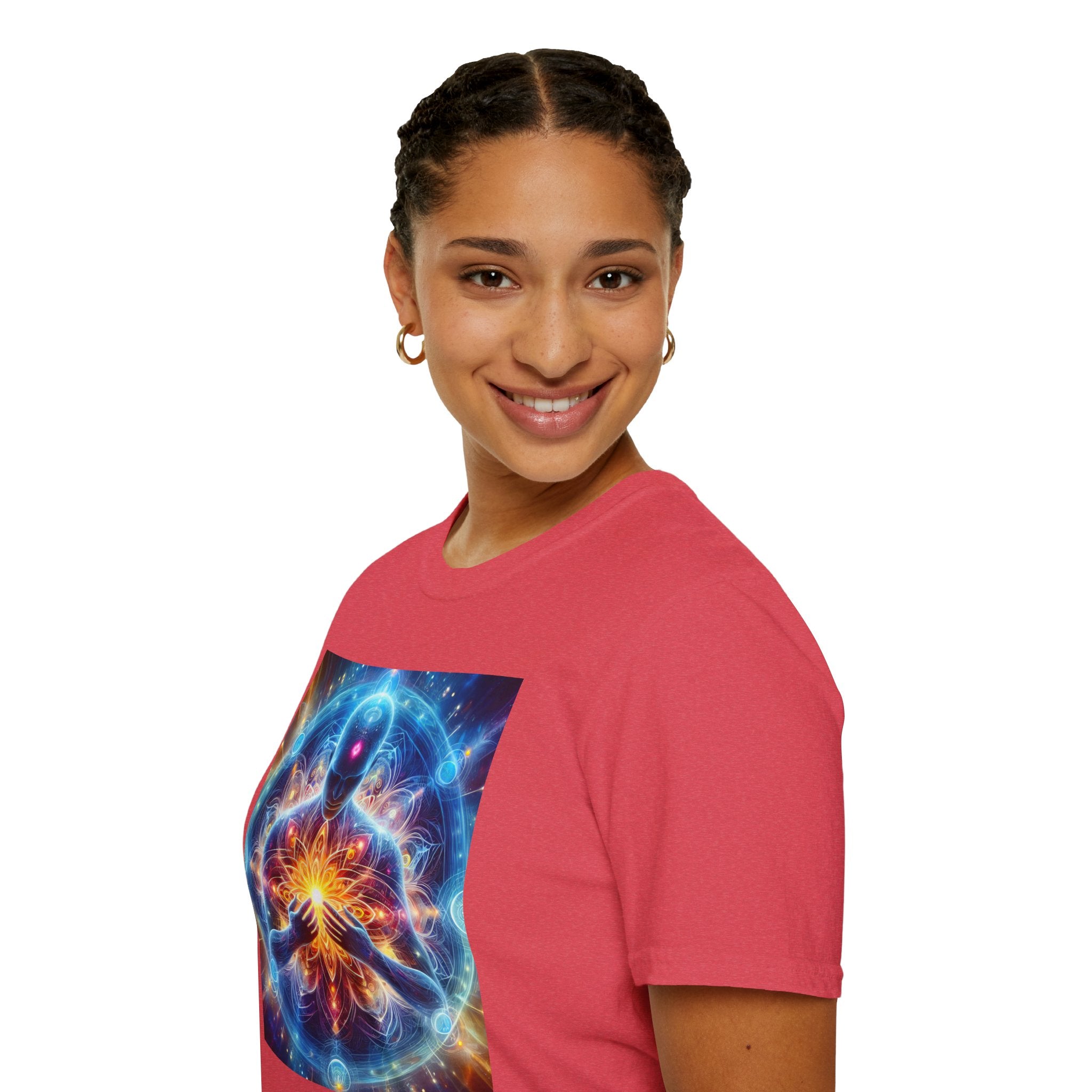 &quot;DIVINE ENERGY&quot;- Unisex Softstyle T-Shirt W/ Kngdom Logo