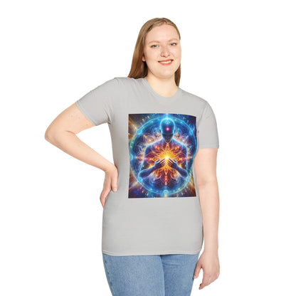 &quot;DIVINE ENERGY&quot;- Unisex Softstyle T-Shirt W/ Kngdom Logo