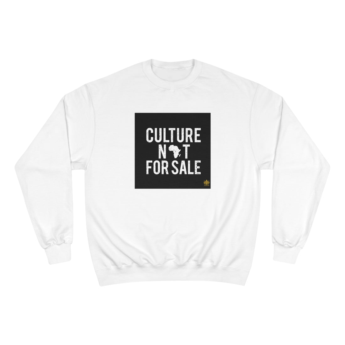 Kngdom &quot;DRIP&quot; (Culture Not For Sale)- Unisex Champion Sweatshirt W/ Kngdom Logo