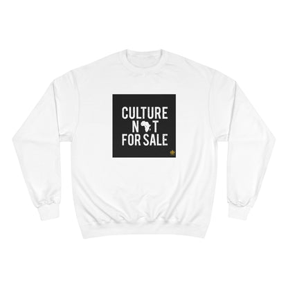 Kngdom &quot;DRIP&quot; (Culture Not For Sale)- Unisex Champion Sweatshirt W/ Kngdom Logo