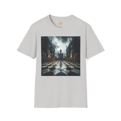 &quot;CHECKMATE&quot;: camiseta unisex de estilo suave con logotipo de Kingdom 