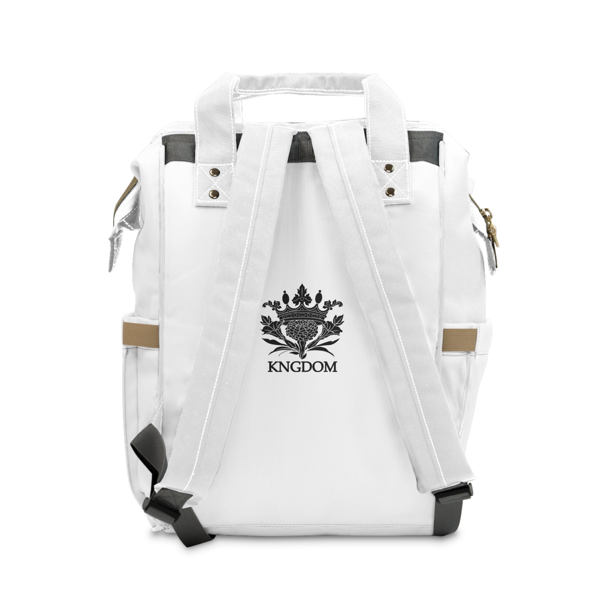 Kngdom &quot;DRIP&quot; (COOL GUY)- Multifunctional Diaper Backpack W/ BLK Kngdom Logo
