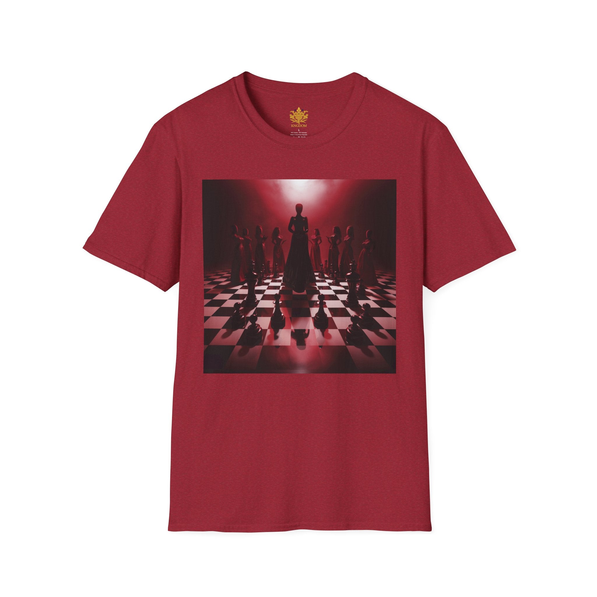 &quot;CHECKMATE&quot;: camiseta suave para mujer con logotipo de Kingdom 