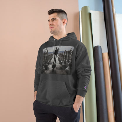 Sudadera con capucha Champion para hombre con logotipo del Reino Unido en negro &quot;CHECKMATE&quot; 