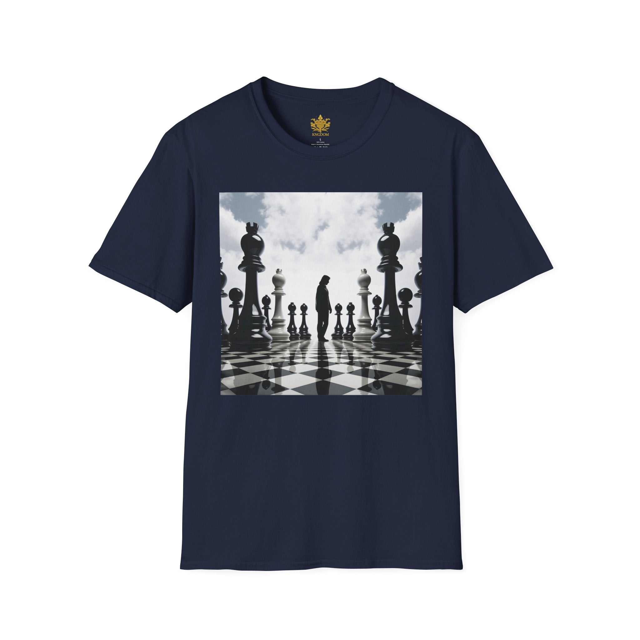 &quot;CHECKMATE&quot;: camiseta suave para mujer con logotipo de Kingdom 