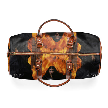 H.E.R &quot;SCORPIO&quot;- Vegan Leather Self-Expression Waterproof Travel Bag W/ Blk Kngdom Logo