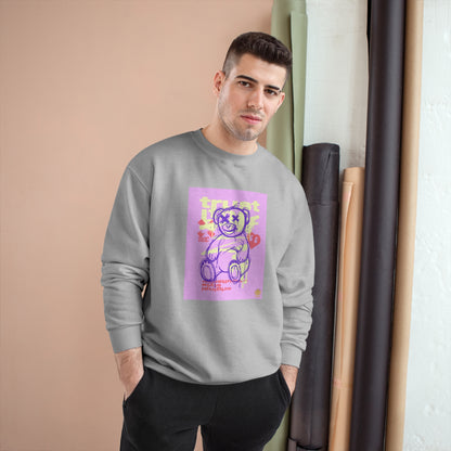 Kngdom &quot;DRIP&quot; (Trust The Bear)- Unisex Champion Sweatshirt W/ Kngdom Logo