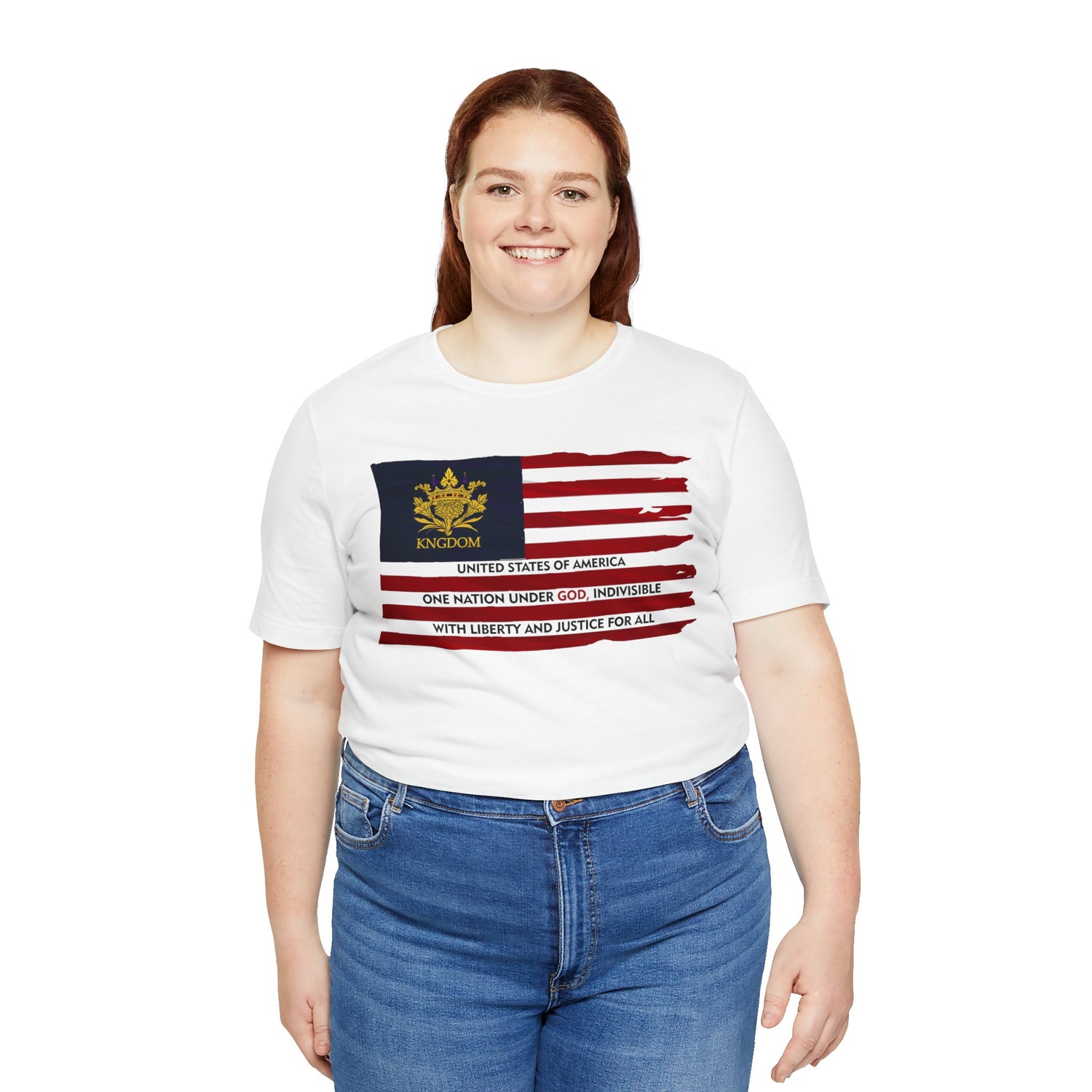 &quot;WE ARE AMERICA&quot;- Unisex Jersey Short Sleeve Tee