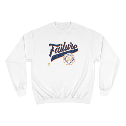 &quot;Failure-Success In Progress&quot;- Unisex Champion Sweatshirt W/ Kngdom Logo