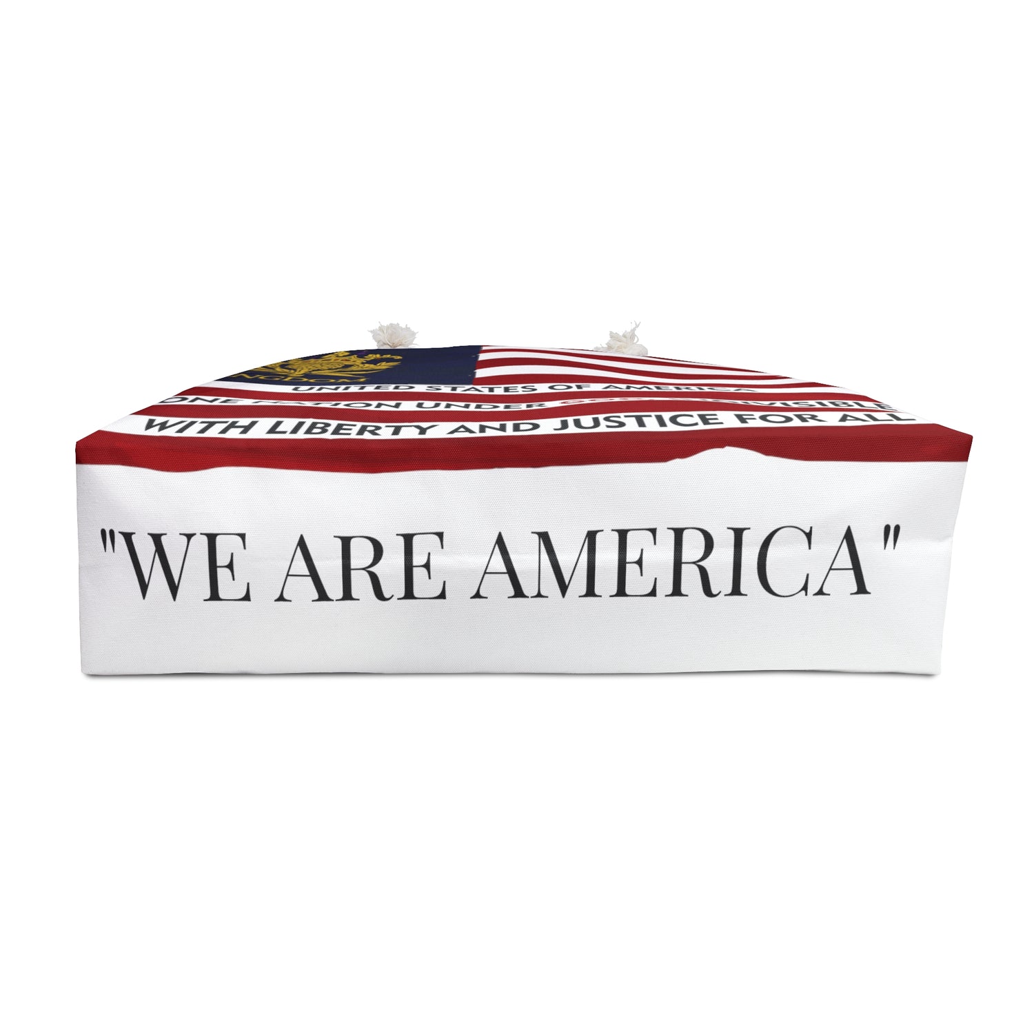 &quot;WE ARE AMERICA&quot;- Weekender Bag W/ Kngdom Logo