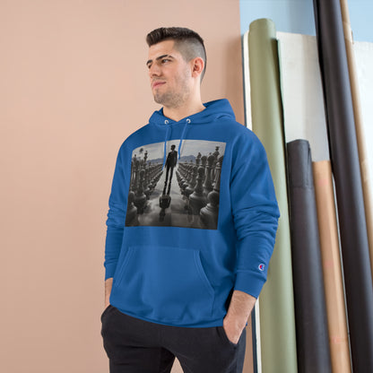 Sudadera con capucha Champion para hombre con logotipo del Reino Unido en negro &quot;CHECKMATE&quot; 