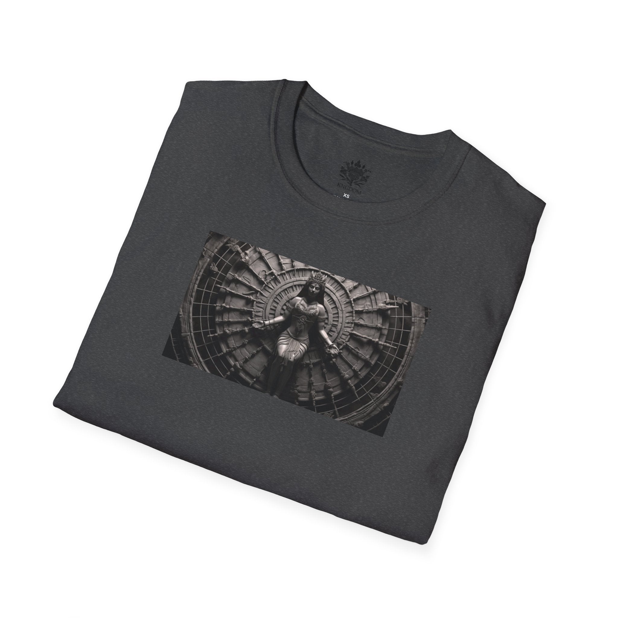 &quot;CHAKRA&quot;- Unisex Softstyle T-Shirt W/ Blk Kngom Logo