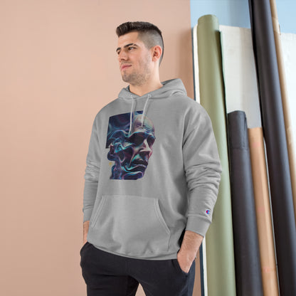 Sudadera con capucha Champion para hombre con el logotipo de Kingdom, FADED &quot;INSANITY&quot; 