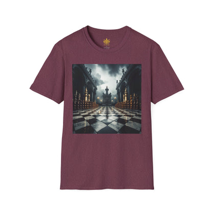 &quot;CHECKMATE&quot;: camiseta unisex de estilo suave con logotipo de Kingdom 