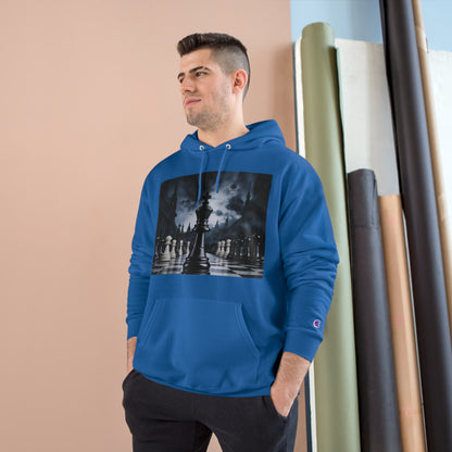 Sudadera con capucha Champion para hombre con logotipo del Reino Unido en negro &quot;CHECKMATE&quot; 