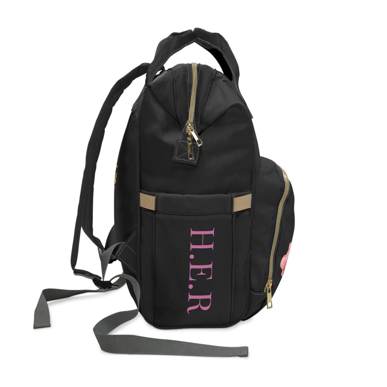 H.E.R (Heroism/Eagerness/Relevant) - Multifunctional Backpack W/ Kngdom Logo