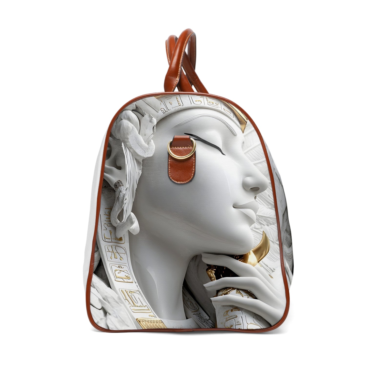 H.E.R &quot;ISIS THE GODDESS&quot;- Vegan Leather Self-Expression Waterproof Travel Bag W/ Kngdom Logo