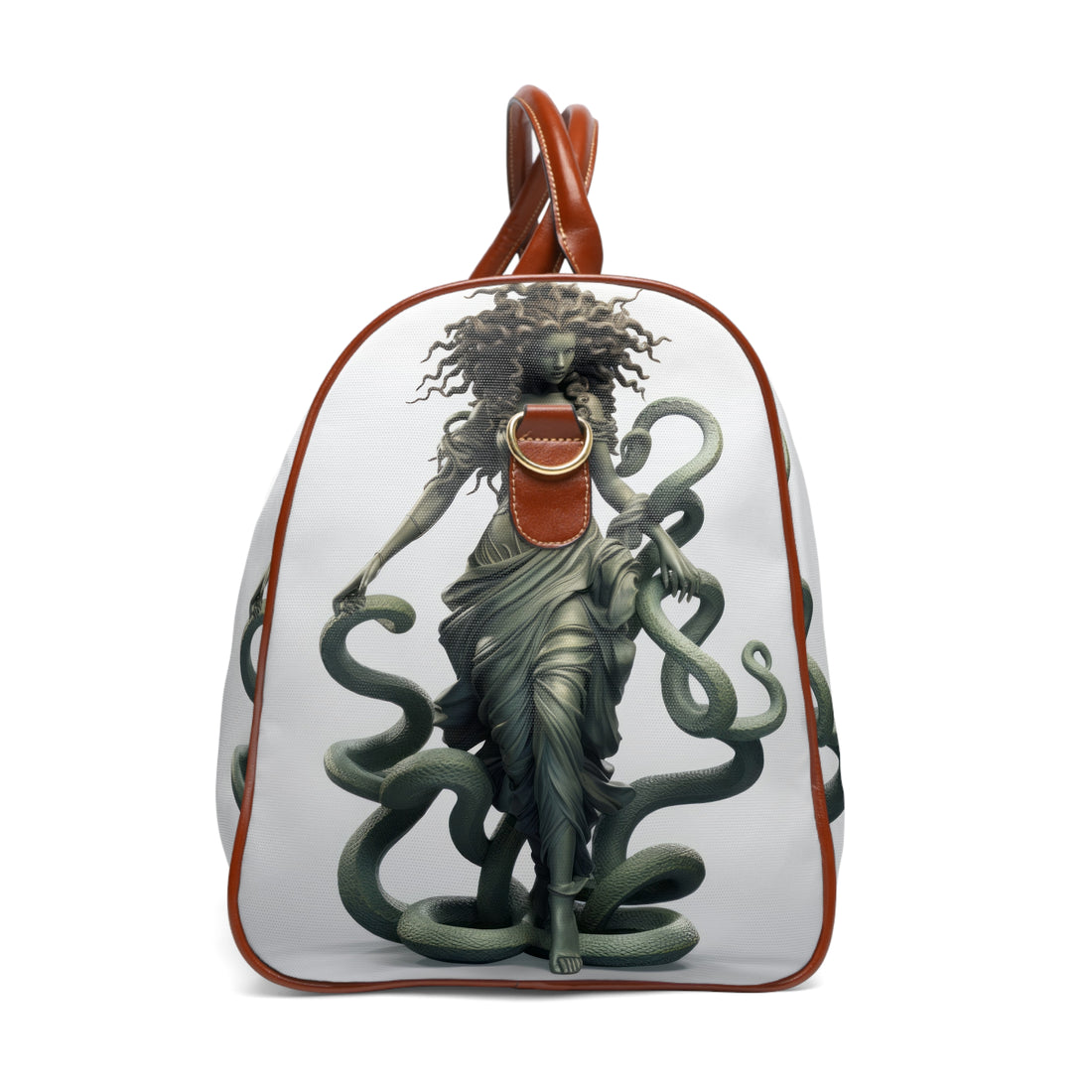 H.E.R &quot;MEDUSA THE GODDESS&quot;- Vegan Self-Expression Waterproof Travel Bag W/ Blk Kngdom Logo