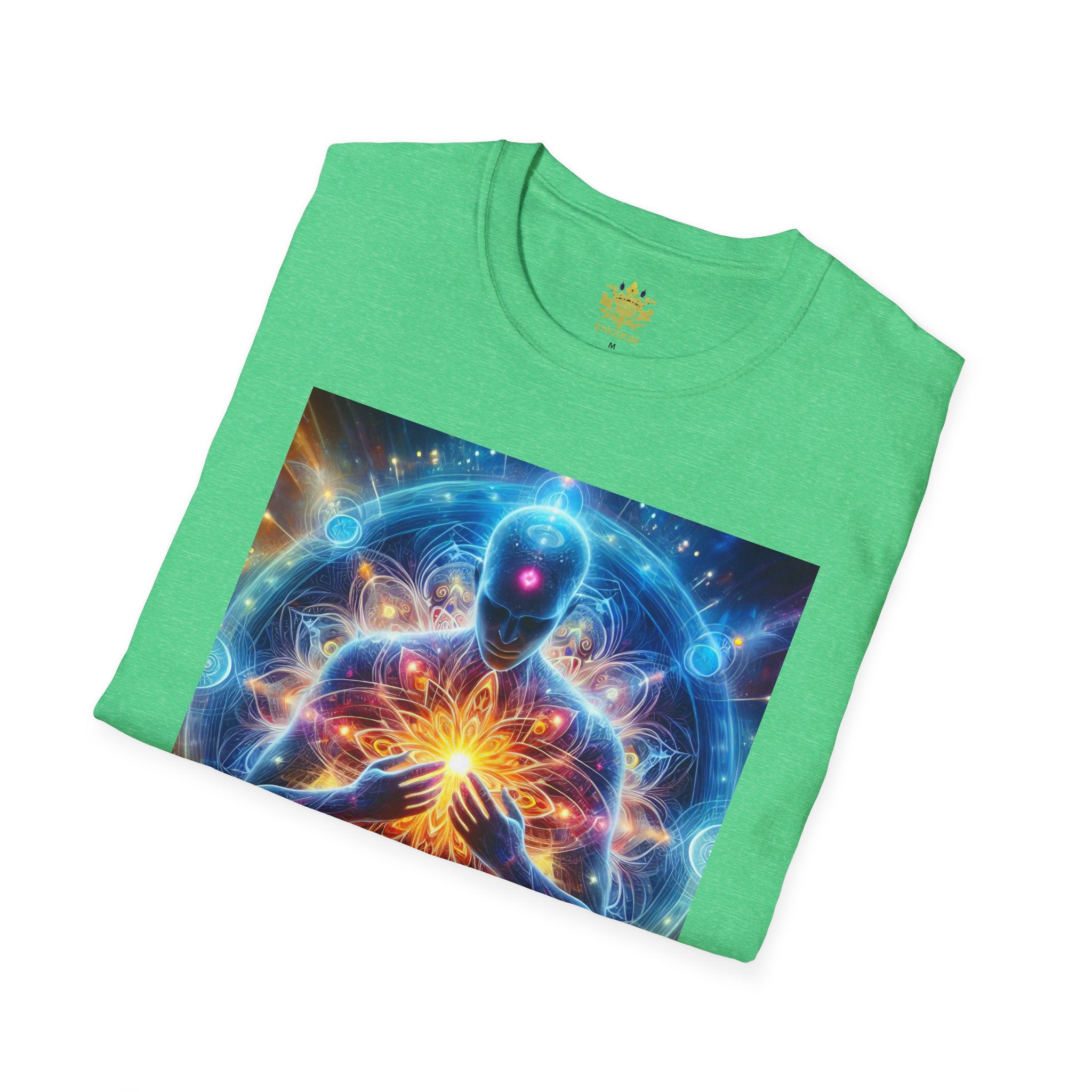 &quot;DIVINE ENERGY&quot;- Unisex Softstyle T-Shirt W/ Kngdom Logo