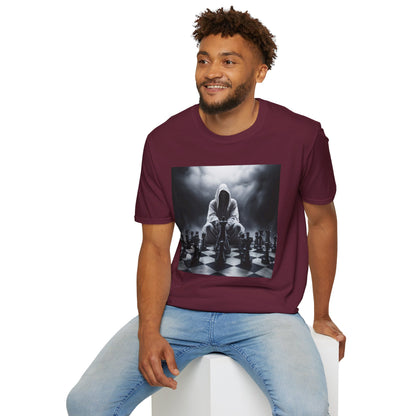 &quot;CHECKMATE&quot;: camiseta de estilo suave para hombre con logotipo de Kingdom 