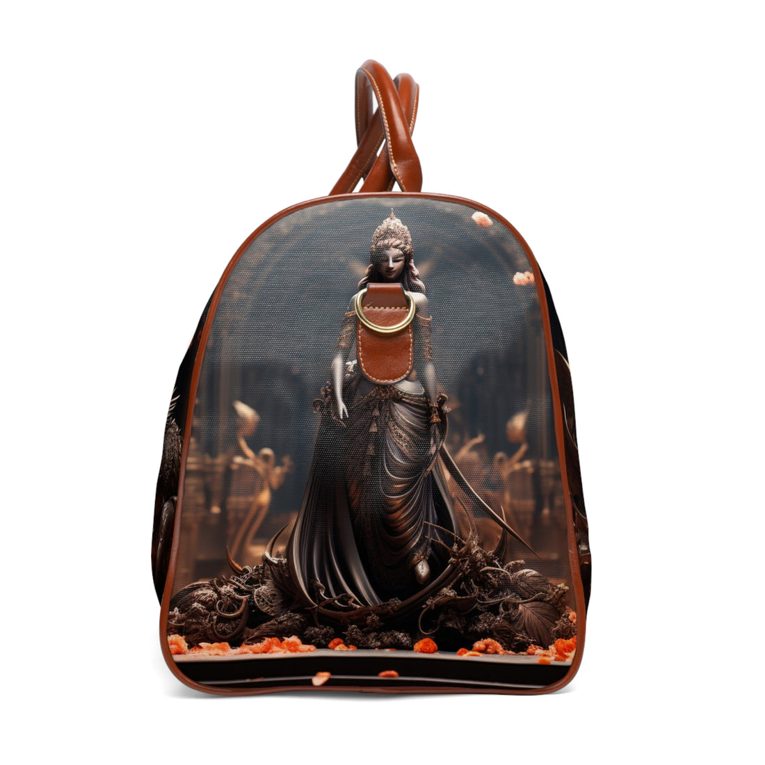 H.E.R &quot;ENIGMATIC GODDESS&quot;- Vegan Leather Self-Expression Waterproof Travel Bag W/ Kngdom Logo