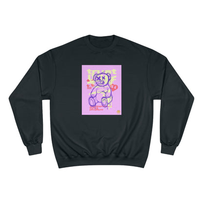 Kngdom &quot;DRIP&quot; (Trust The Bear)- Unisex Champion Sweatshirt W/ Kngdom Logo