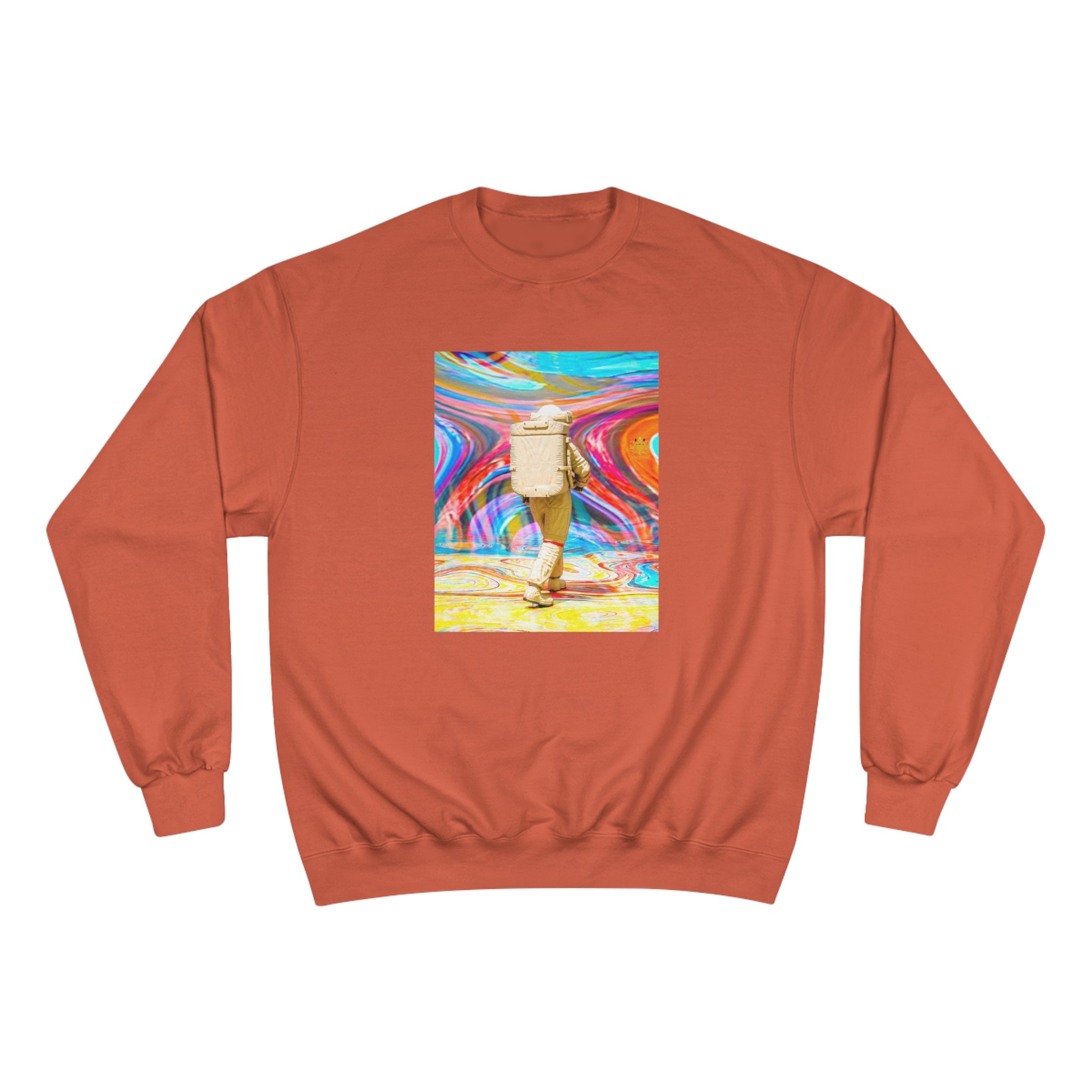 Kngdom &quot;DRIP&quot;- &quot;Stop Your Shit &amp; Go On That TRIP&quot;- Unisex Champion Sweatshirt W/ Kngdom Logo