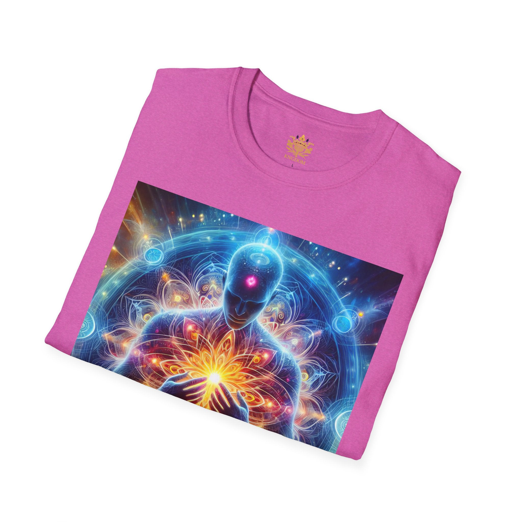 &quot;DIVINE ENERGY&quot;- Unisex Softstyle T-Shirt W/ Kngdom Logo