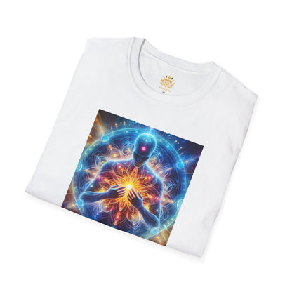 &quot;DIVINE ENERGY&quot;- Unisex Softstyle T-Shirt W/ Kngdom Logo